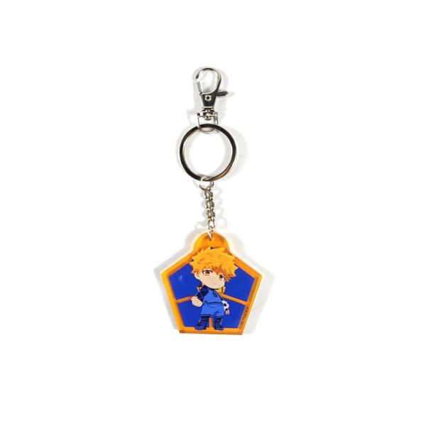 Blue Lock Acryl Schlüsselanhänger Rensuke Kunigami Chibi Style 5 cm