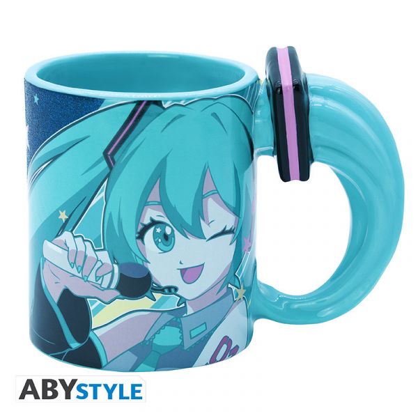 Hatsune Miku Tasse mit 3D Griff Miku