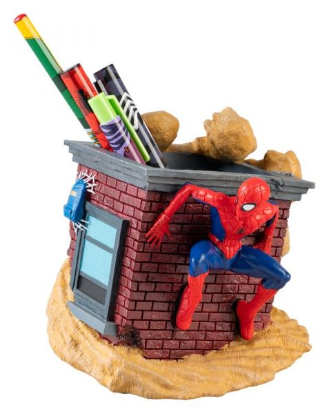 Spider-Man Stiftehalter mit Schreibwaren-Set