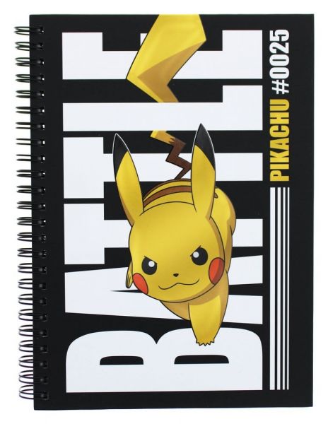 Pokémon Notizbuch A5 Battle Pikachu