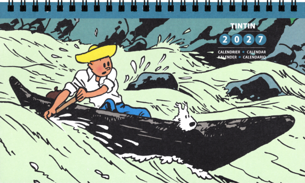 Tim und Struppi Tischkalender 2027
