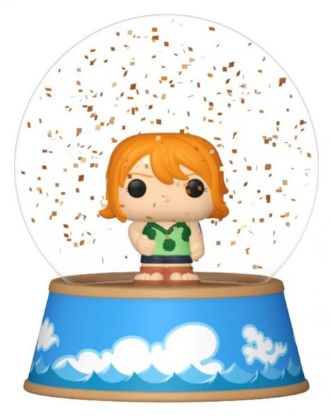 One Piece Funko Minifigur Glitzer Globe Nami 5 cm