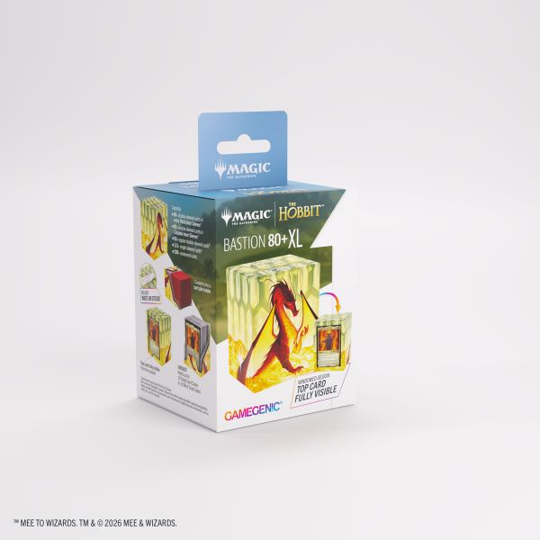 Gamegenic Bastion XL Deckbox für 80+ Karten Magic: The Gathering The Hobbit Smaug the Golden