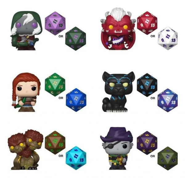 Dungeons & Dragons Bitty POP! & Dice Mystery Series 1