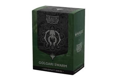 Dragon Shield Dual Matte Art Hüllen Standardgröße Guildpact Series Golgari Swarm (100 Stück)