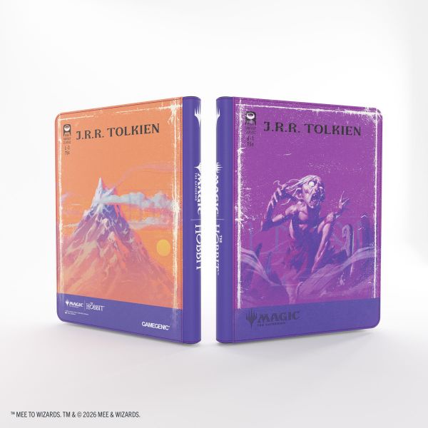 Gamegenic Zip-Up Album 18-Pocket Magic: The Gathering The Hobbit Gollum/Lonely Mountain