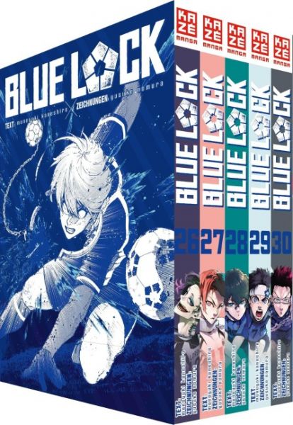 Blue Lock 26-30 im Sammelschuber