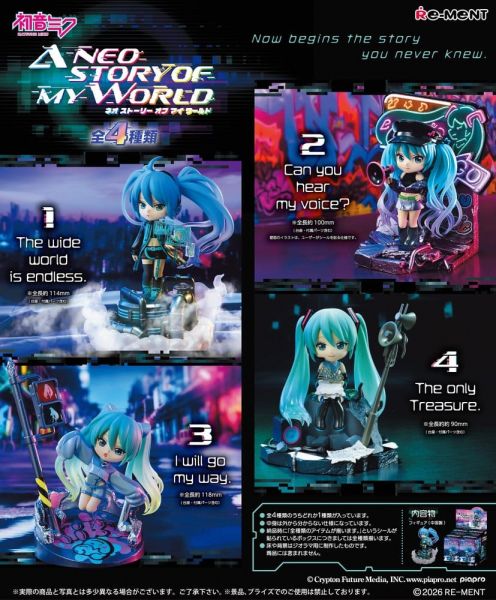 Hatsune Miku Minifigur Neo Story 12 cm Blind Box