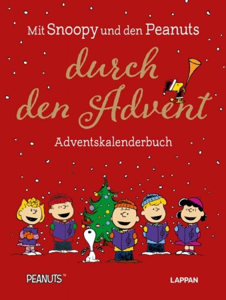 Peanuts Geschenkbuch Mit Snoopy und den Peanuts durch den Advent