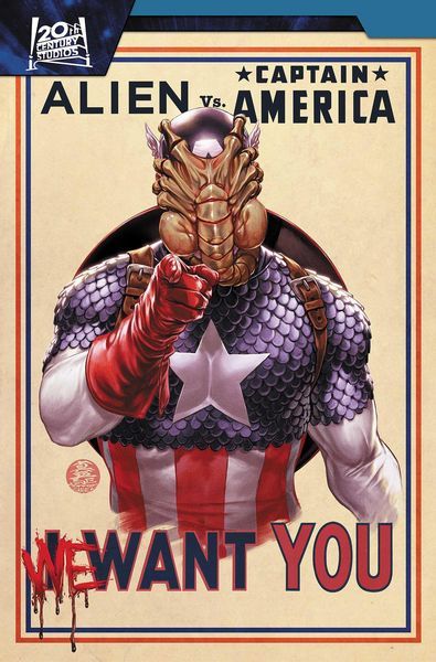 Alien vs. Captain America (englisch)