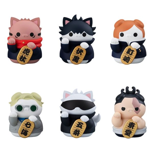 Jujutsu Kaisen Mega Cat Project Sammelfigur Fortune Cats 7 cm Blind-Box