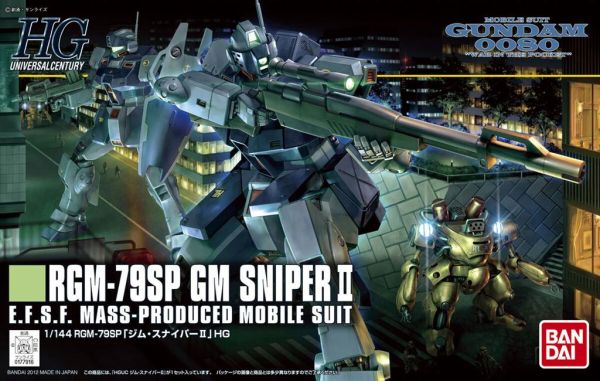 Gundam Modelkit HGUC 1/144 (High Grade Universal Century) GM Sniper II