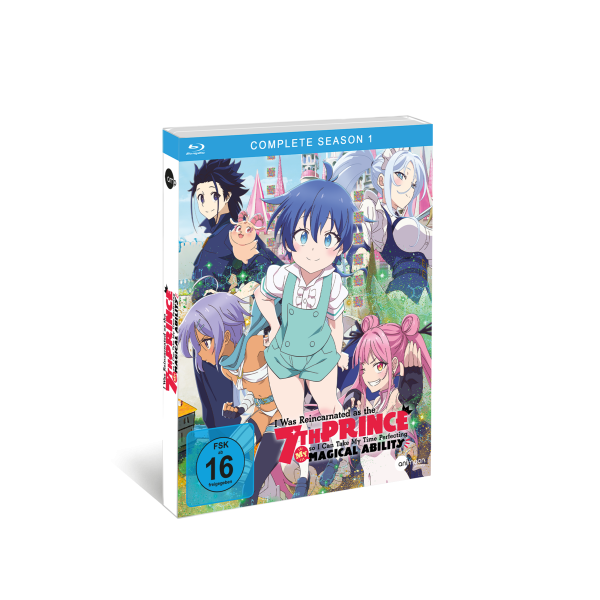 I Was Reincarnated as the 7th Prince so I Can Take My Time Perfecting My Magical Ability 1.Staffel Gesamtausgabe Blu-ray