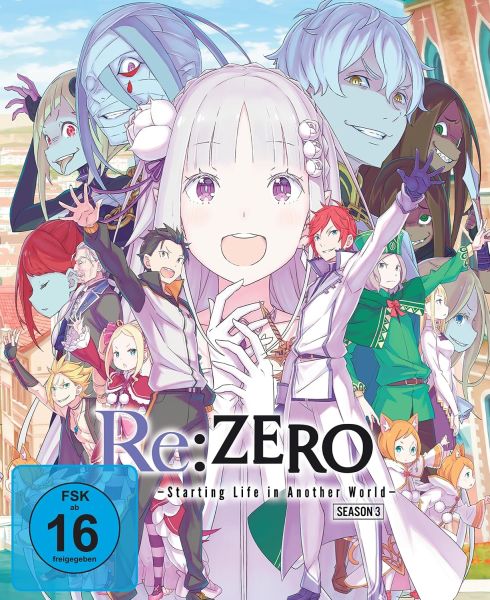 Re:ZERO Starting Life in Another World 3.Staffel 01 Blu-ray mit Sammelschuber