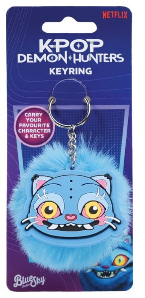 KPop Demon Hunters Pom Pom Schlüsselanhänger Derpy