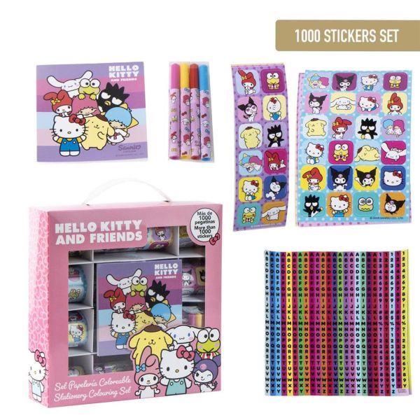Hello Kitty & Friends Sticker Set (1000 Stück)