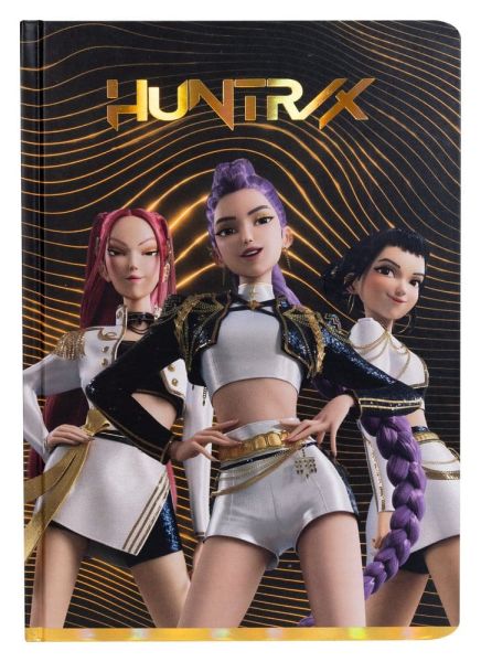 KPop Demon Hunters A5 Notizbuch Golden