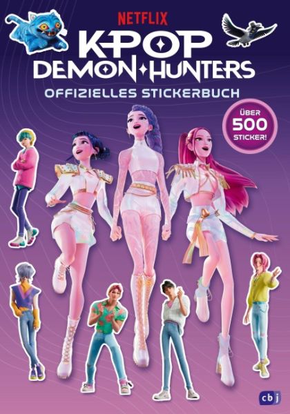 KPop Demon Hunters Offizielles Stickerbuch