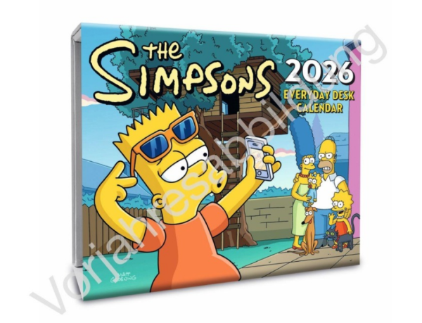 The Simpsons Tagesabreißkalender 2027
