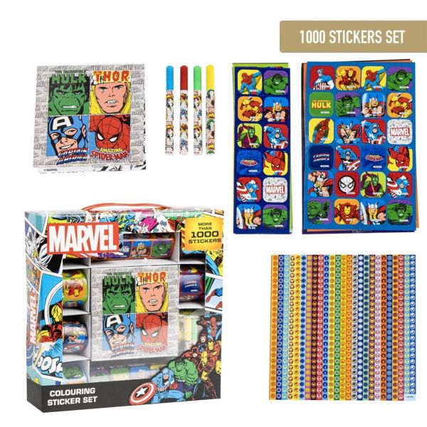 Marvel Sticker Set (1000 Stück)