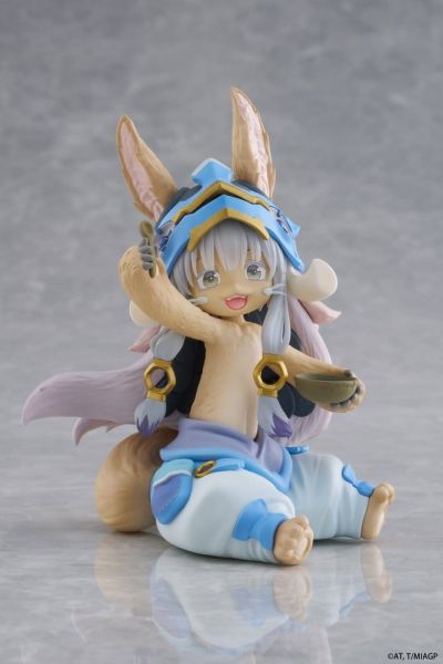 Made in Abyss Desktop Cute PVC Figur Nanachi (Mealtime ver.) 13 cm