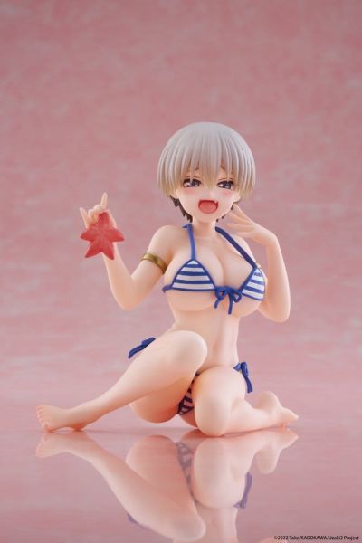 Uzaki-chan Wants to Hang Out! Desktop Cute PVC Figur Hana Uzaki (Swim wear Ver.) 13 cm