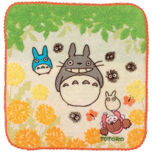 Mein Nachbar Totoro Mini-Handtuch Herbst 25x25cm