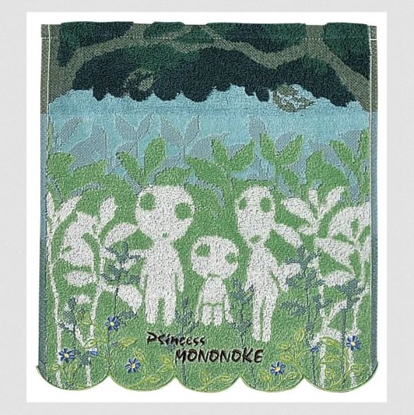 Prinzessin Mononoke Mini-Handtuch Kodama 34x36cm