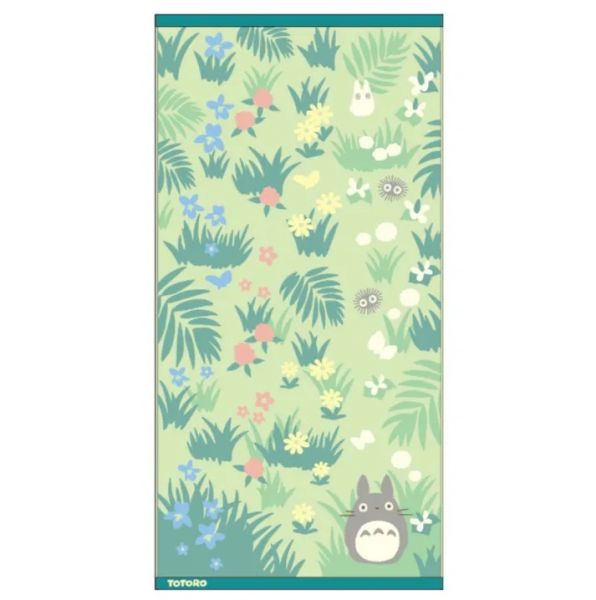 Mein Nachbar Totoro Badehandtuch Totoro & Schmetterlinge 60x120 cm