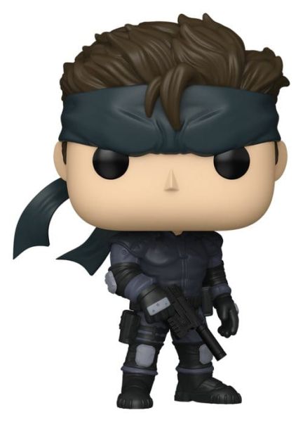 Metal Gear Solid Funko POP! Games Vinyl Figur Solid Snake 9 cm
