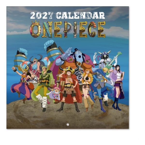 One Piece Wandkalender 2027 30 x 30 cm