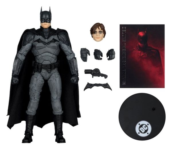DC Multiverse Actionfigur Batman (The Batman) Deluxe Theatrical Edition 18 cm