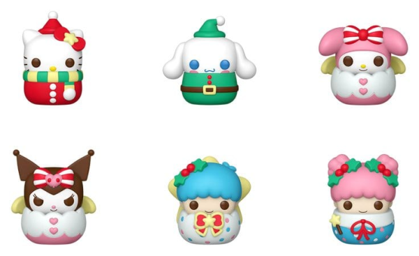 Sanrio Pocket POP! Snowball Blind Box Vinyl Figur 4 cm