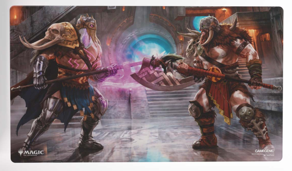 Gamegenic Shiny Spielmatte Magic: The Gathering Reality Fracture Garruk of the Veil/Garruk Uncursed