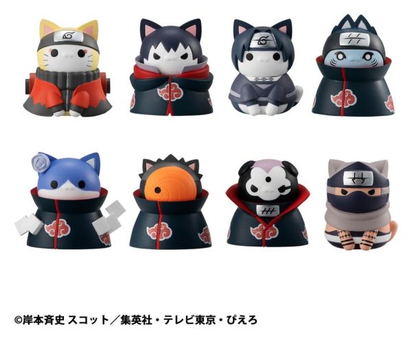 Naruto Shippuden Mega Cat Project Nyaruto Sammelfigur Blind Box Defense Battle of Village of Konoha! 3 cm