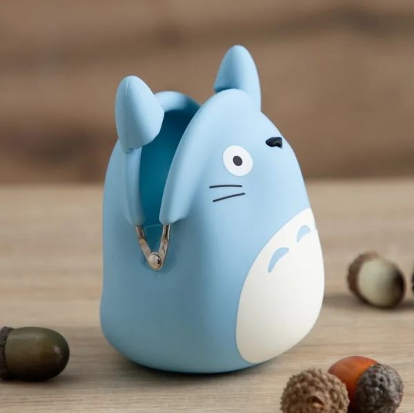 Mein Nachbar Totoro Silikon Mini-Portmonaie Totoro blau