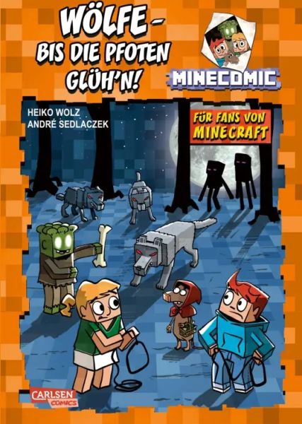 Wölfe bis die Pfoten glüh'n! Für Fans von Minecraft