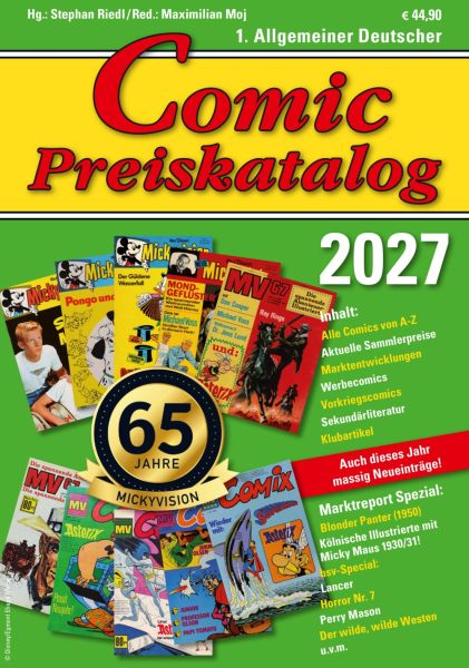 Comic Preiskatalog 2027