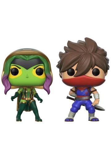Funko POP! Games Marvel vs. Capcom Infinite - Gamora vs Strider 2-PACK Vinyl Figure 10cm