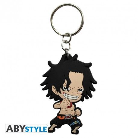 One Piece Schlüsselanhänger Ace SD