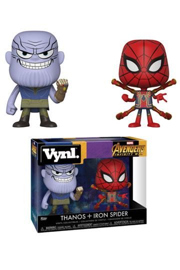 Funko Vynl. Avengers: Infinity War - Thanos & Iron Spider 2-Pack Action Figures 10cm
