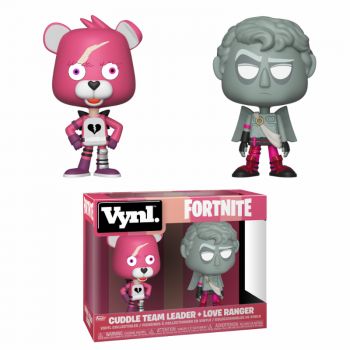 Funko VYNL 2-Pack: Fortnite - Cuddle Team Leader & Love Ranger Vinyl Figures 10cm