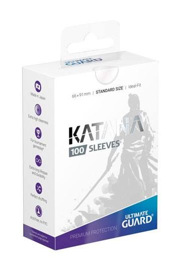 Ultimate Guard Katana Hüllen Standardgröße Transparent (100 Stück)