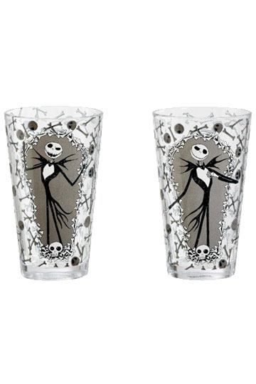 Nightmare before Christmas Gläser 2er-Pack Jack and Bones