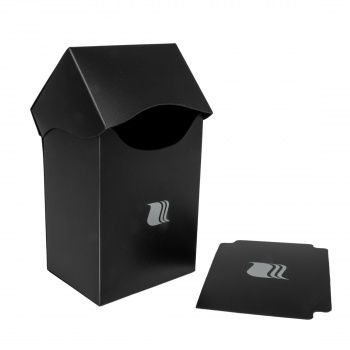 Blackfire Deckbox Vertikal für 80+ Karten Schwarz