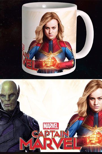 Captain Marvel Tasse Duel