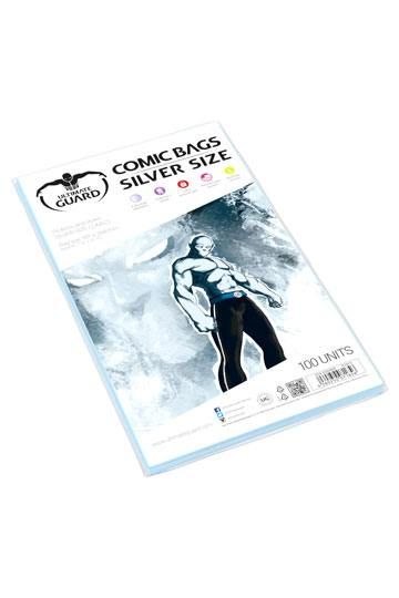 Ultimate Guard Comic Bags Silver Size (100 Stück)