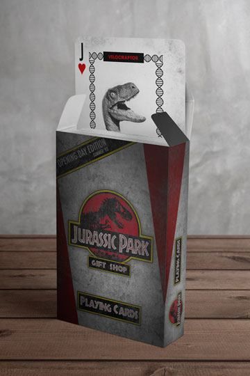 Jurassic Park Spielkarten