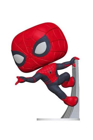 Spider-Man: Far From Home POP! Movies Vinyl Figur Spider-Man (Upgraded Suit) 9 cm