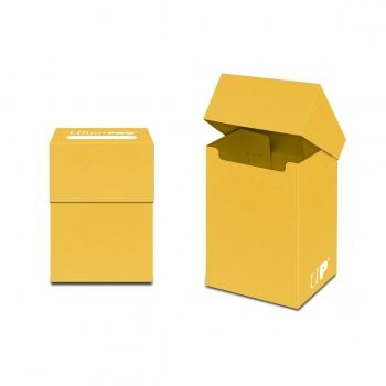 Ultra Pro Deckbox für 80+ Karten Gelb